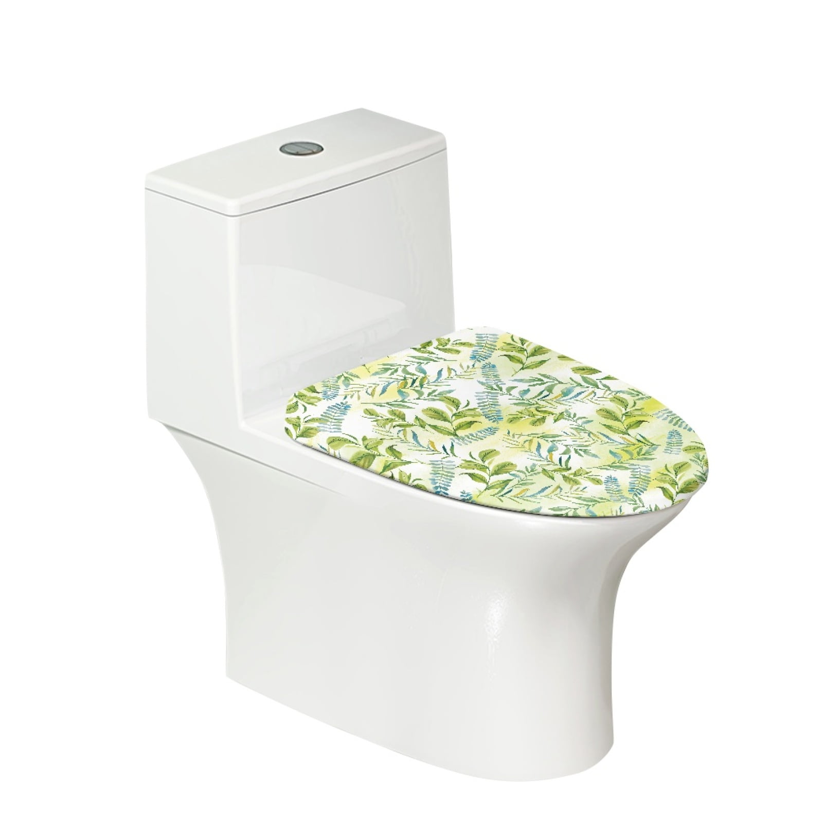 Xoenoiee Toilet Seat Lid Cover Elastic Edge Stretchable Toilet Lid Dust