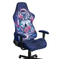 thumbnail image 1 of Xoenoiee Wolf Rose Butterfly Forest Pattern Computer Game Chair Covers with Armrest Cover Washable Computer Chair Slipcovers Removable Kitchen Chair Covers for Home Kitchen Restaurant, 1 of 7