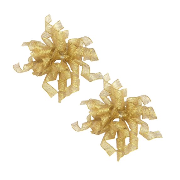 Xoiie Curly Bows for Gift Wrapping, 15 Pcs Self-Adhesive Curly Ribbon Twist Tie Bows Christmas Burst Gift Bow for Presents Wedding Birthday Party Decorations