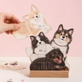 thumbnail image 1 of Xoiie Small Desk Calendar 2026, Mini Dog Desktop Calendar With Wooden Base, Creative Cute Pet Shape Desktop Decor Unique Monthly Calendar, Gift for Pet Lovers, 1 of 6