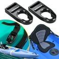 thumbnail image 1 of Xomzema For 1" Strapping Kayak Seat Strap Replacement Buckle Clip, Black Billet Aluminum, 1 of 11
