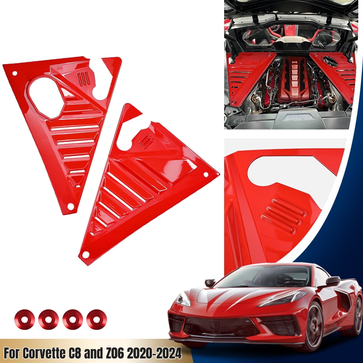 Bracingo Upgraded Rear Trunk Engine Hatch Bracket,Lift Support - View #9