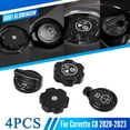 thumbnail image 1 of Xomzema For Corvette C8 Stingray Z51 2020-2024 Coolant Cap, Washer Cap, Oil Cap, Brake Fluid Cap, Black 6061 Aluminum Alloy, 1 of 11