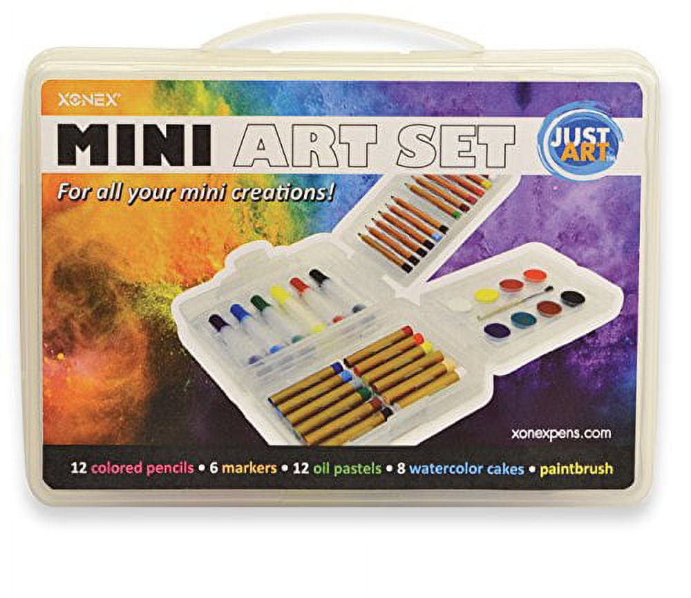  Conte Crayons in Plastic Box, B Tip, White, Pack of 12 :  Artists Pastels : Arts, Crafts & Sewing