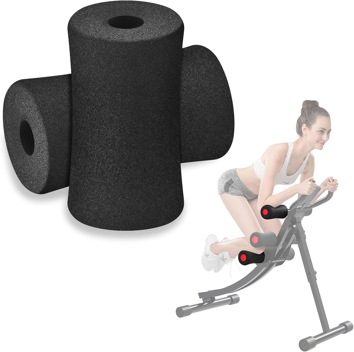 Minoura Replacement Rubber Rollers for RDA Trainers (Pair)