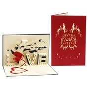 Xooz Handmade Greeting Card Blessing Card Tree Paper Message Card Greeting Envelope Baptism Thank You Cards Envelopes First Birthday Girl Christmas Cards Handmade Different Size Boxes Greeting