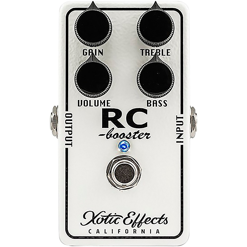 Xotic Effects RC Booster Classic Effects Pedal White