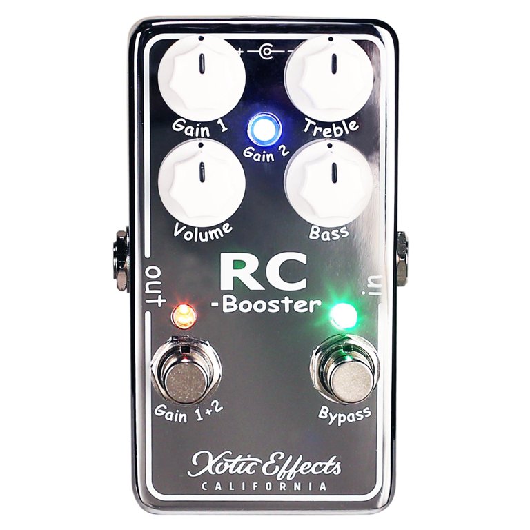Xotic Effects RC-Booster 　RCB−v2 Xotic RC Booster Version 2 Pedal (RCB-V2) - Walmart.com