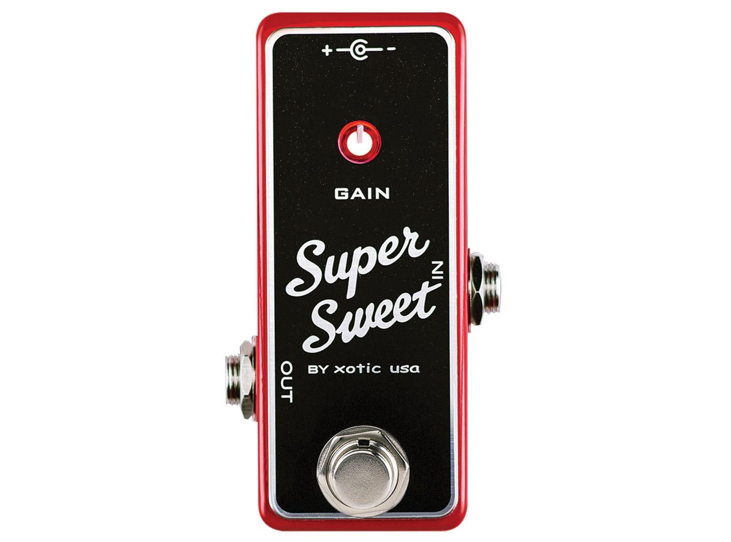 Xotic Effects Super Sweet Booster Effects Pedal