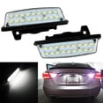 thumbnail image 1 of Xotic Tech 1 Set Direct Fit White LED License Plate Light Lamps For Nissan Altima Maxima Murano, 1 of 7