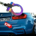 thumbnail image 1 of Xotic Tech 1 Set JDM SCREW-ON NEO Rainbow CHROME Sport Racing Style Aluminum Front Rear BUMPER Tow Hook For BMW MINI Cooper, 1 of 7