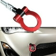 thumbnail image 1 of Xotic Tech 1 Set JDM SCREW-ON Red Sport Racing Aluminum Front Rear BUMPER Tow Hook For BMW 1 3 5 6 X5 X6, MINI Cooper, 1 of 9