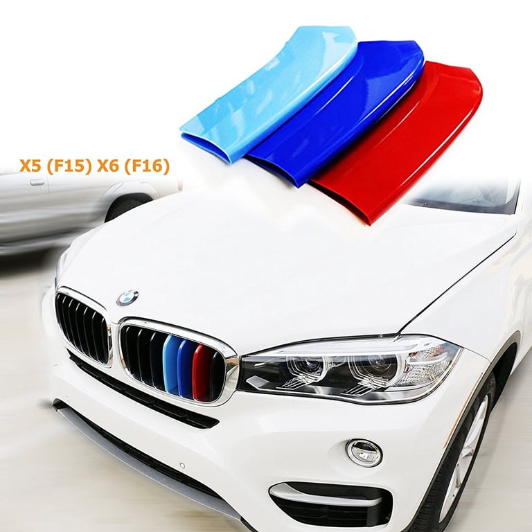 Trimla M-Colored Grille Insert Trim Performance For 09-12 BMW 7 Series F01 F02 Fit 730d 730ld 740d 740li 750dx 750i 750li 750ld 760li 2009 2010 2011 2012