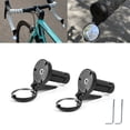 thumbnail image 1 of Xotic Tech 2PCS Black Road Bike Handlebar Adjustable Bicycle Bar End Rearview Mirror kit, 1 of 8