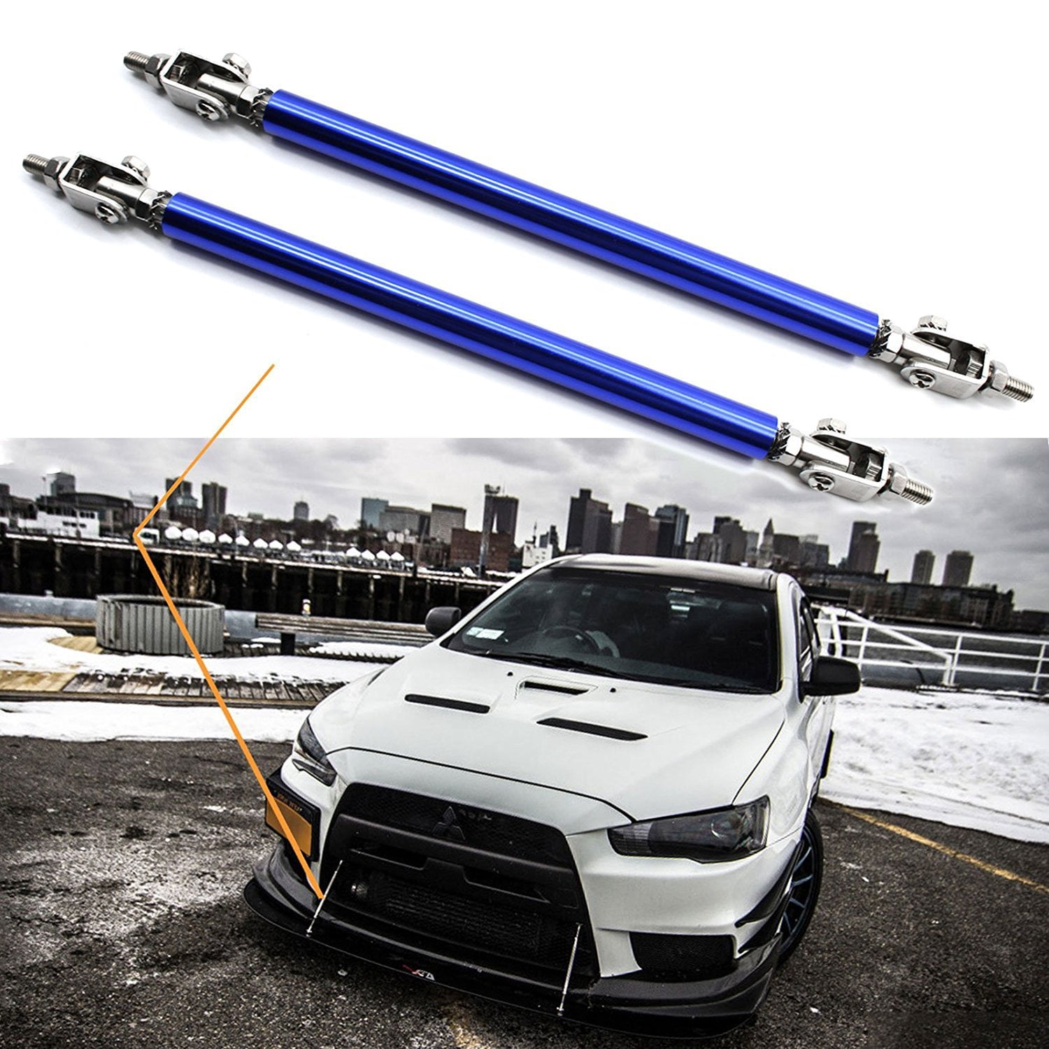 Front Diffuser Rods Xotic Tech 2pc Adjustable 8