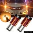thumbnail image 1 of Xotic Tech 2pcs Anti Hyper Flash 1157 2057 7528 BAY15D LED Turn Signal Light Bulb, Built-in Load Resistor Yellow Orange Extremely Bright LED Bulb for Front Rear Turn Signal Lamp, Error Free, 1 of 7