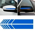 thumbnail image 1 of Xotic Tech 2pcs Blue Vinyl Decals Rearview Mirror Stripe Stickers for Mercedes Benz W204 W212 C Class etc., 1 of 6