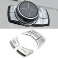 thumbnail image 1 of Xotic Tech 5X Interior Multi-Media Button Cover Decor For BMW 2 3 4 5 6 X5 X6 i3 Z4 M Series, 1 of 5