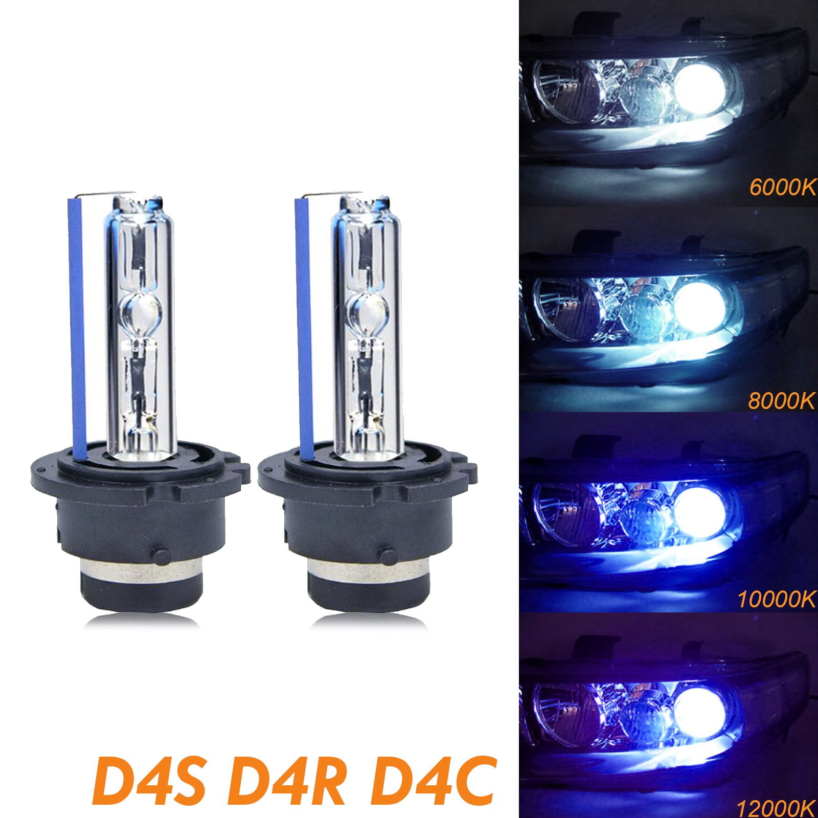 Xotic Tech 8000K D4S D4R Xenon HID Headlight Replacement for