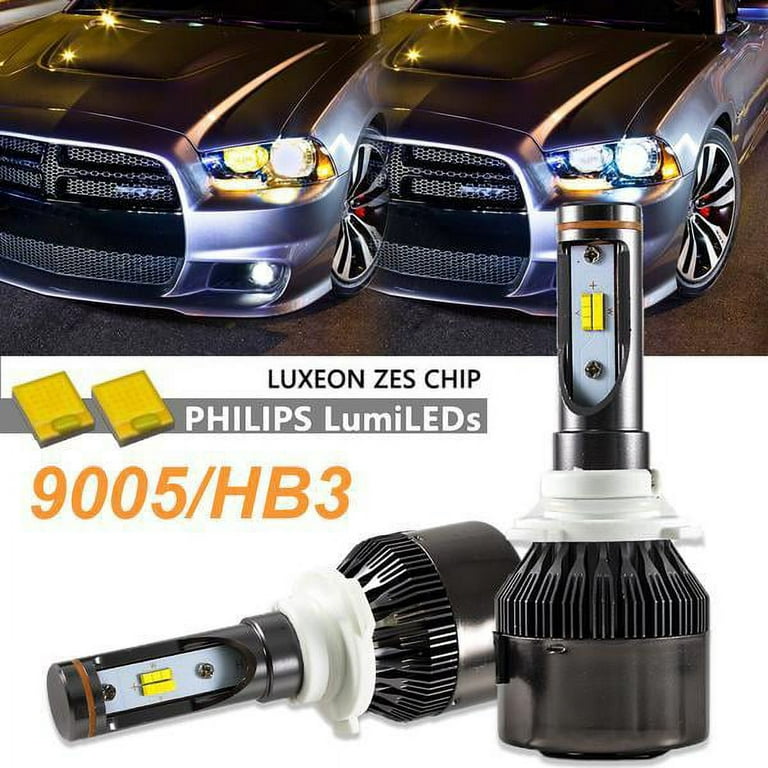 H15 High beam/DRL LED Headlight Kit With Philips ZES Chips