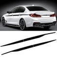thumbnail image 1 of Xotic Tech Black Car Door Side Skirt Stripe Waist Line Decal Body Sporty Decor Sticker Universal - Car Exterior Decoration, 1 of 8