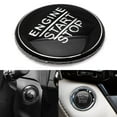 thumbnail image 1 of Xotic Tech Black Keyless Engine Ignition Switch Button Cap Cover Decoration for Toyota Camry Corolla Prius Avalon, 1 of 6
