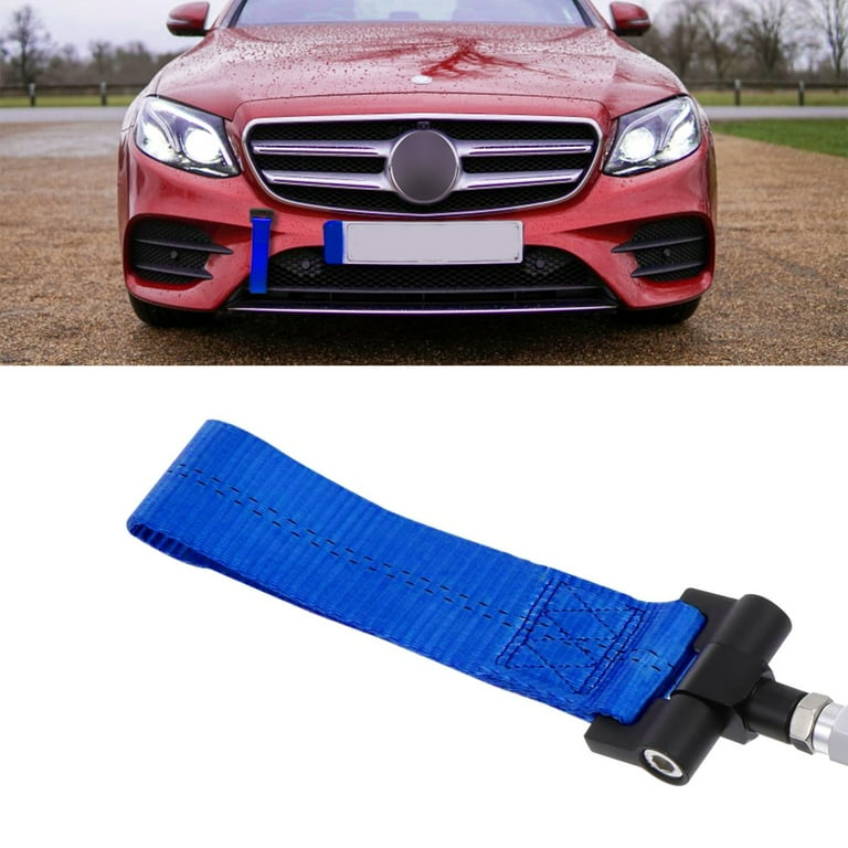 Sporty Red Front Bumper Strap Tow Hook For Mercedes Benz CLA-Class