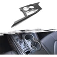 thumbnail image 1 of Xotic Tech Carbon Fiber Black ABS Gear Shift Panel Console Water Cup Holder Cover Trim, Compatible with Toyota Camry SE LE TRD 2018 2019 2020 2021 2022 2023 2024 Without Seat Heater Buttons, 1 of 9