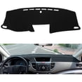 thumbnail image 1 of Xotic Tech Center Console Dashboard Mat Pre-Cut Non-Slip Sunshield Sun Glare Protector Dash Carpet Pad Black Cover Compatible with Honda CR-V CRV 2012-2016, 1 of 9