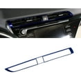thumbnail image 1 of Xotic Tech Center Console Middle Air Vent AC Outlet Cover Trim, Blue, Compatible with Camry 2018-2020, 1 of 9