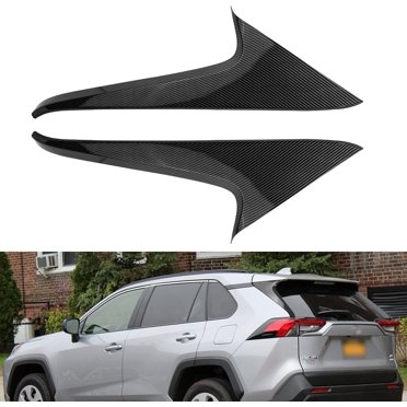 Xotic Tech Carbon Fiber Style C-Pillar Trim For Toyota RAV4 2019-2025 - 2-Pack