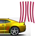 thumbnail image 1 of Xotic Tech For Chevy Camaro L&R Side Vent Insert Red Stripe Decal Inlay Sticker 2011 - 2015, 1 of 4