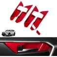 thumbnail image 1 of Xotic Tech Interior Car Door Handle Bowl Side Panel Control Panel Cover Trim, Sporty Red, Compatible with Toyota RAV4 2019-2023, 1 of 8