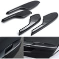 thumbnail image 1 of Xotic Tech Interior Door Armrest Cover Trim, Carbon Fiber Pattern, Compatible with Honda Civic 10th Gen (NOT Fit Fabric Material Armrest), 1 of 9