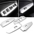 thumbnail image 1 of Xotic Tech Interior Window Lift Door Lock Switch Control Panel Cover Trim, Matte Silver, Compatible with Honda Accord 10th Gen 2018-2022, 1 of 9