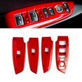 thumbnail image 1 of Xotic Tech Interior Window Lift Door Lock Switch Control Panel Cover Trim, Sporty Red, Compatible with Honda Accord 10th Gen 2018-2022, 1 of 9