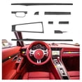 thumbnail image 1 of Xotic Tech JDM Carbon Fiber Interior Trim Decor Cover for Porsche 991 718 981 Carrera Boxster Cayman, 1 of 7
