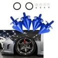 thumbnail image 1 of Xotic Tech JDM Quick Release Fasteners For Car Bumpers Trunk Fender Hatch Lids Spike Blue, 1 of 5