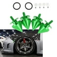 thumbnail image 1 of Xotic Tech JDM Quick Release Fasteners For Car Bumpers Trunk Fender Hatch Lids Spike Green, 1 of 4