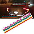 thumbnail image 1 of Xotic Tech Multi Color Auto Sound Music Beat Activated Car Stickers Equalizer Glow LED Light Audio Voice Rhythm Lamp 27.63" x 6.53" / 70cm X 16cm, 1 of 9