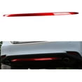 thumbnail image 1 of Xotic Tech Rear Bumper Lower Lip Cover Trim, Red Stainless Steel, Compatible with Toyota Camry LE XLE 2018-2024, 1 of 9
