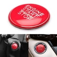 thumbnail image 1 of Xotic Tech Red Keyless Engine Start Stop Push Button Cover Trim for Toyota Camry Tacoma Prius Avalon Yaris, 1 of 6