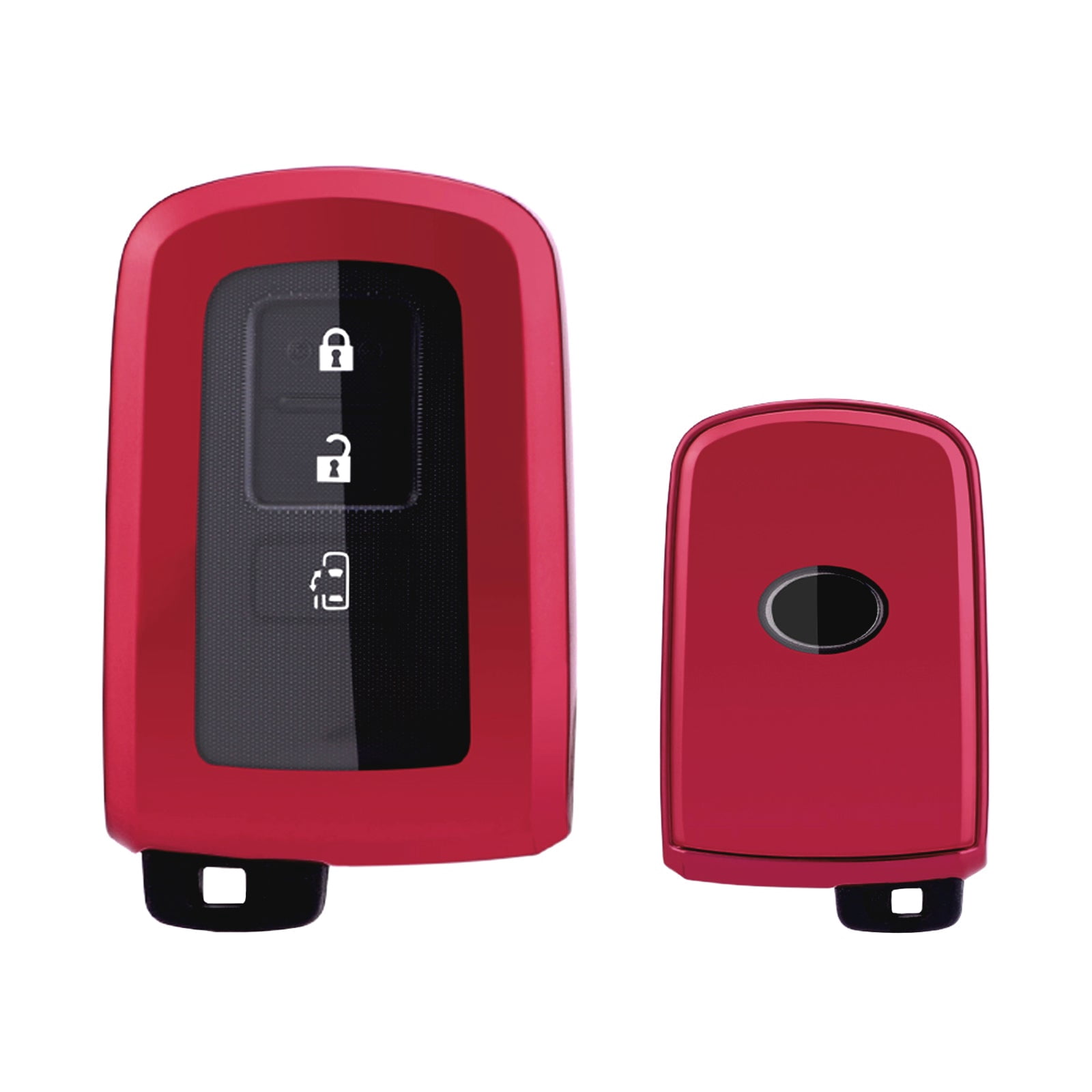 Control Key Walmart Xotic Tech Red Soft TPU Full Protect Remote Control Smart Key Fob Cover ...