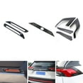 thumbnail image 1 of Xotic Tech Set Carbon Fiber Style Exterior Rear Fog Light Tail Light Trunk Lid Frame Accessories Cover Trim Combo Kit, Compatible with Toyota Rav4 2019-2023, 1 of 9