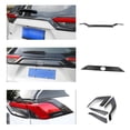 thumbnail image 1 of Xotic Tech Set Carbon Fiber Style Exterior Rear Tail Light Trunk Upper Lid Accessories Cover Trim Combo Kit, Compatible with Toyota Rav4 2019-2023, 1 of 9