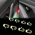 thumbnail image 1 of Xotic Tech for Tesla Model 3 Door Exit Decal Set, Luminous Door Open Button Sticker Kit, Car Interior Door Button Icon Sticker, 8pcs Fluorescent Yellow, 1 of 7