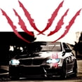 thumbnail image 1 of Xotic Tech Vinyl Headlight Taillight Claw Scar Scratch Decal Monster Stripe Decor Sticker Red, 1 of 7