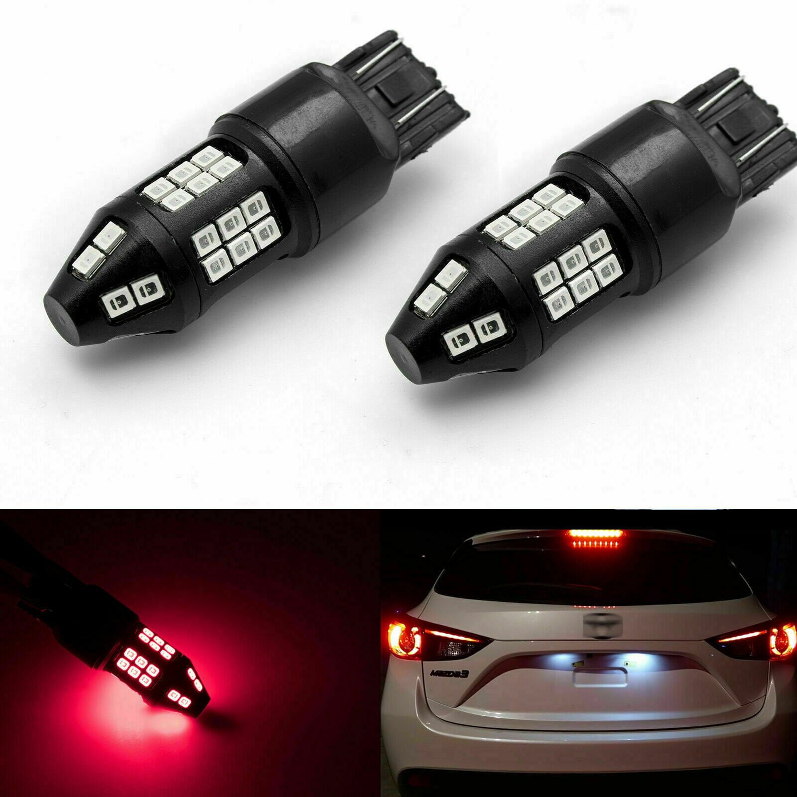 Xotic Tech for Mazda 3 5 6 CX-5 CX-9 2008-2018 LED Strobe Flashing