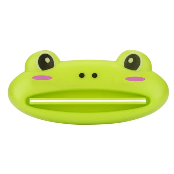 Xoxingysm 1Pc-Cartoon Frog Toothpaste Tube Squeezer,Practical Cartoon Animal Toothpaste Tube Squeezer Tube Squeezer Tool Dispenser