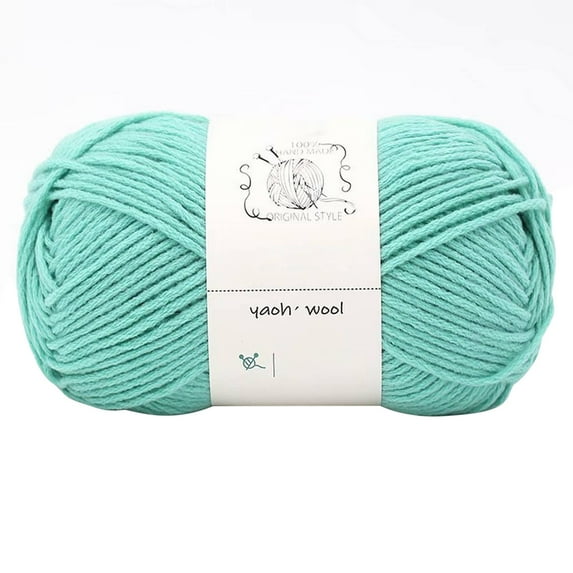 Xoxingysm Acrylic Yarn,Crochet Yarn,1Pc=100G Hand Woven Cotton Yarn Soft Crochet Yarn for Hand Knitting Warm Sweater Sofa Cushion Scarf Diy (Color : 1Pc 01)